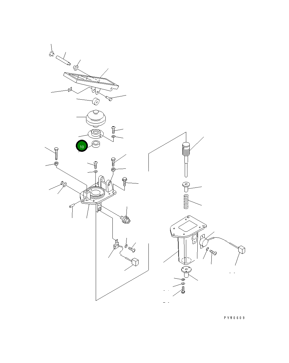 Крышка 421-43-21780 Komatsu