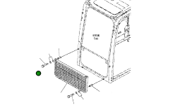 Болт 01011-D1245 Komatsu