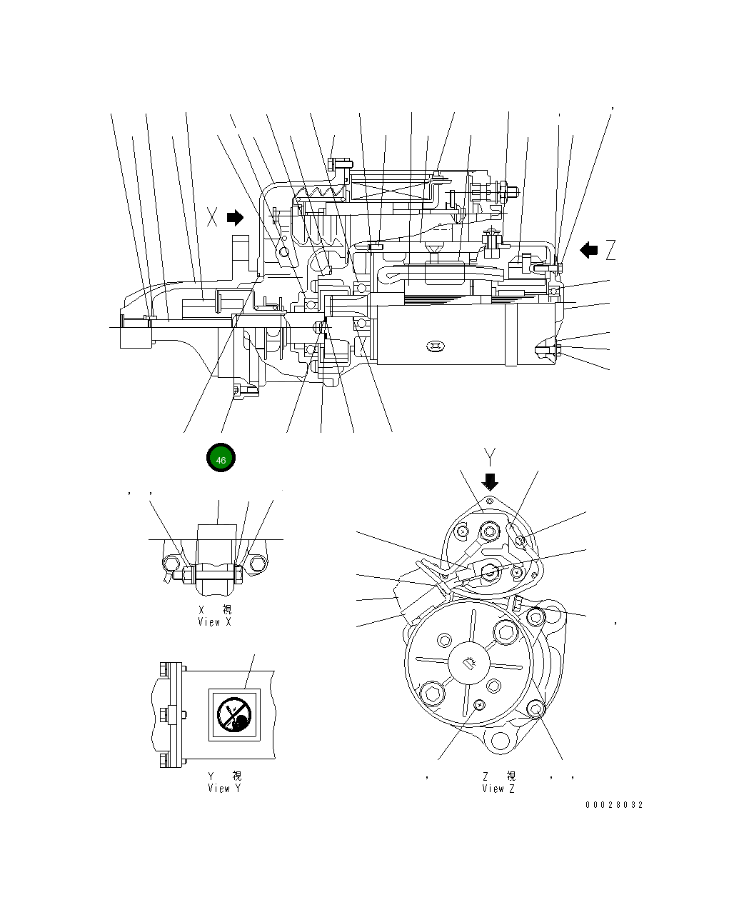 Болт KD1-0240-06305 Komatsu