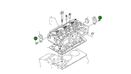 Болт 01123-50816 Komatsu