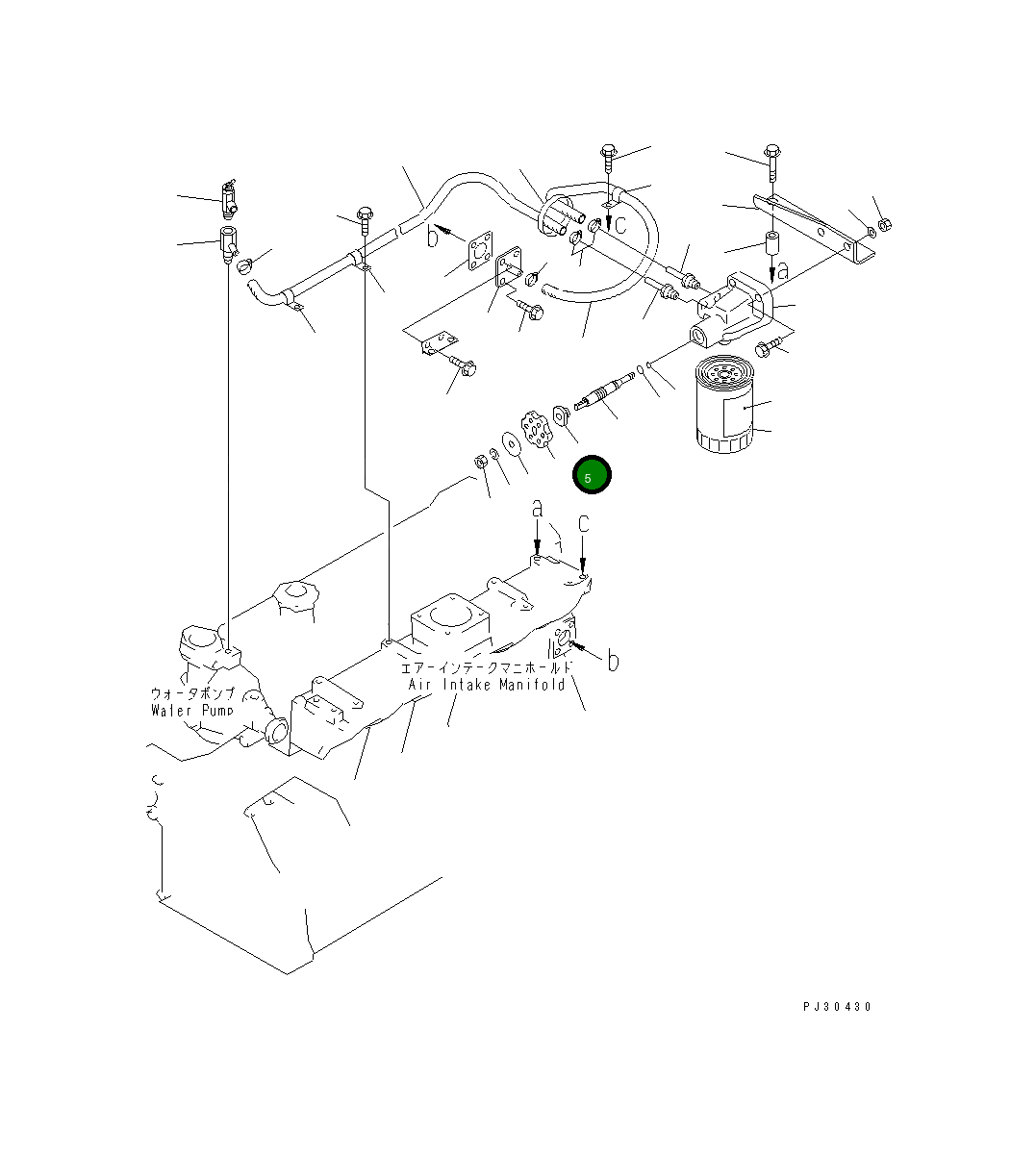 Крышка 600-411-1250  Komatsu