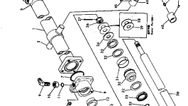 Цилиндр 101-61-14110 Komatsu
