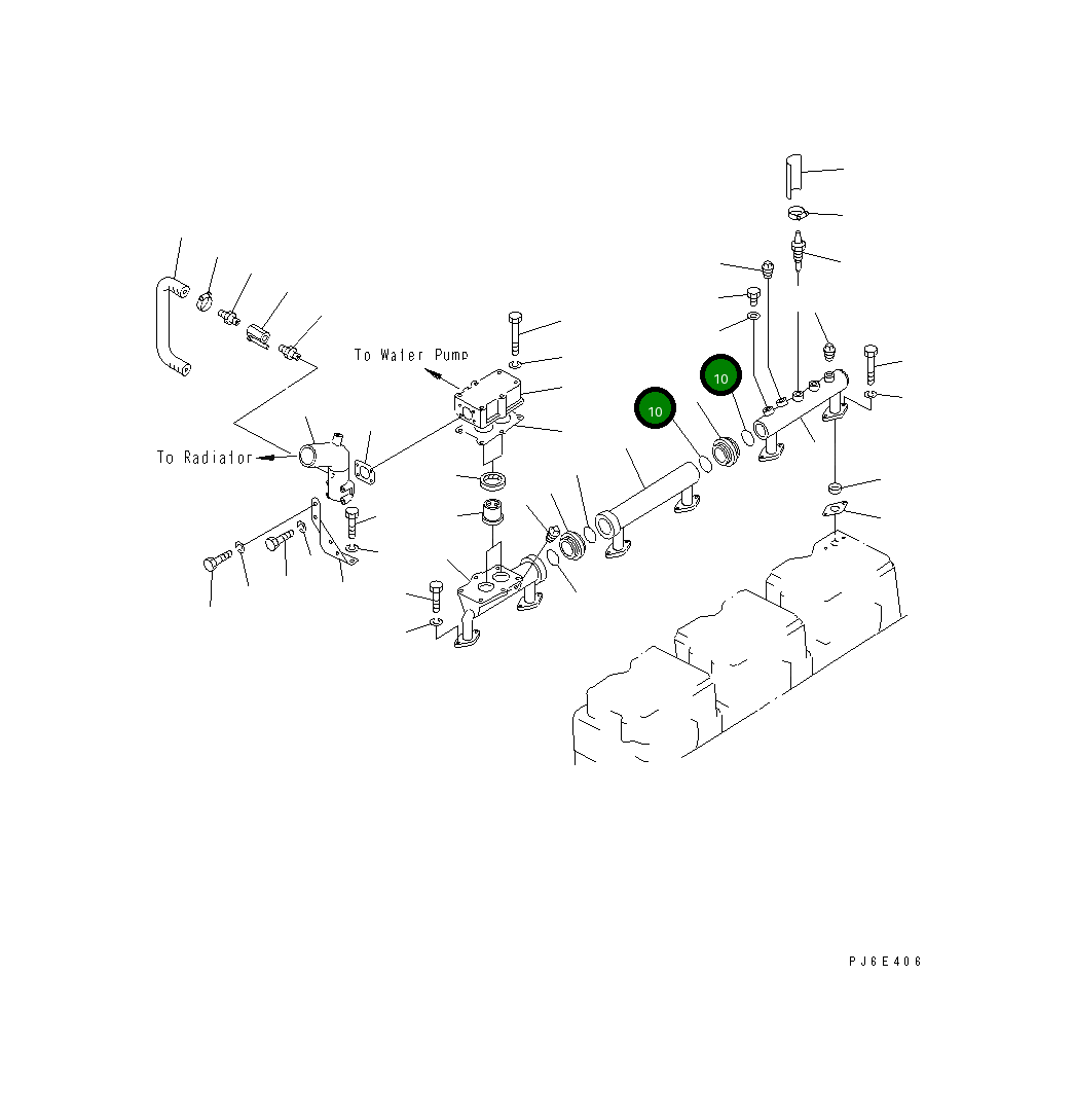 Кольцо уплотнительное (O-Ring) 07000-45055 Komatsu