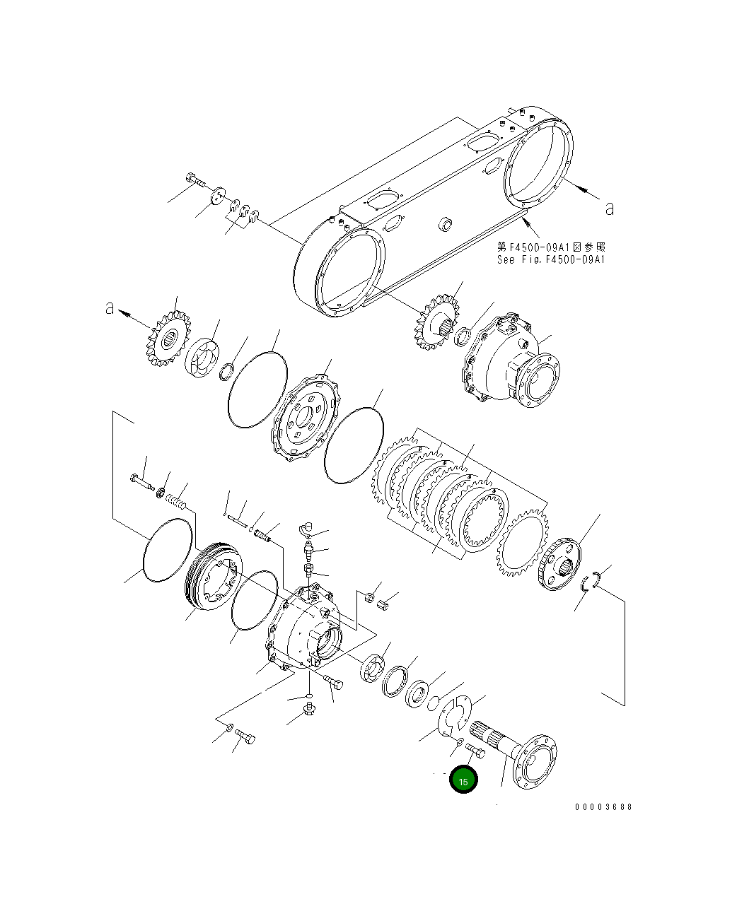 Болт 01010-61020 Komatsu
