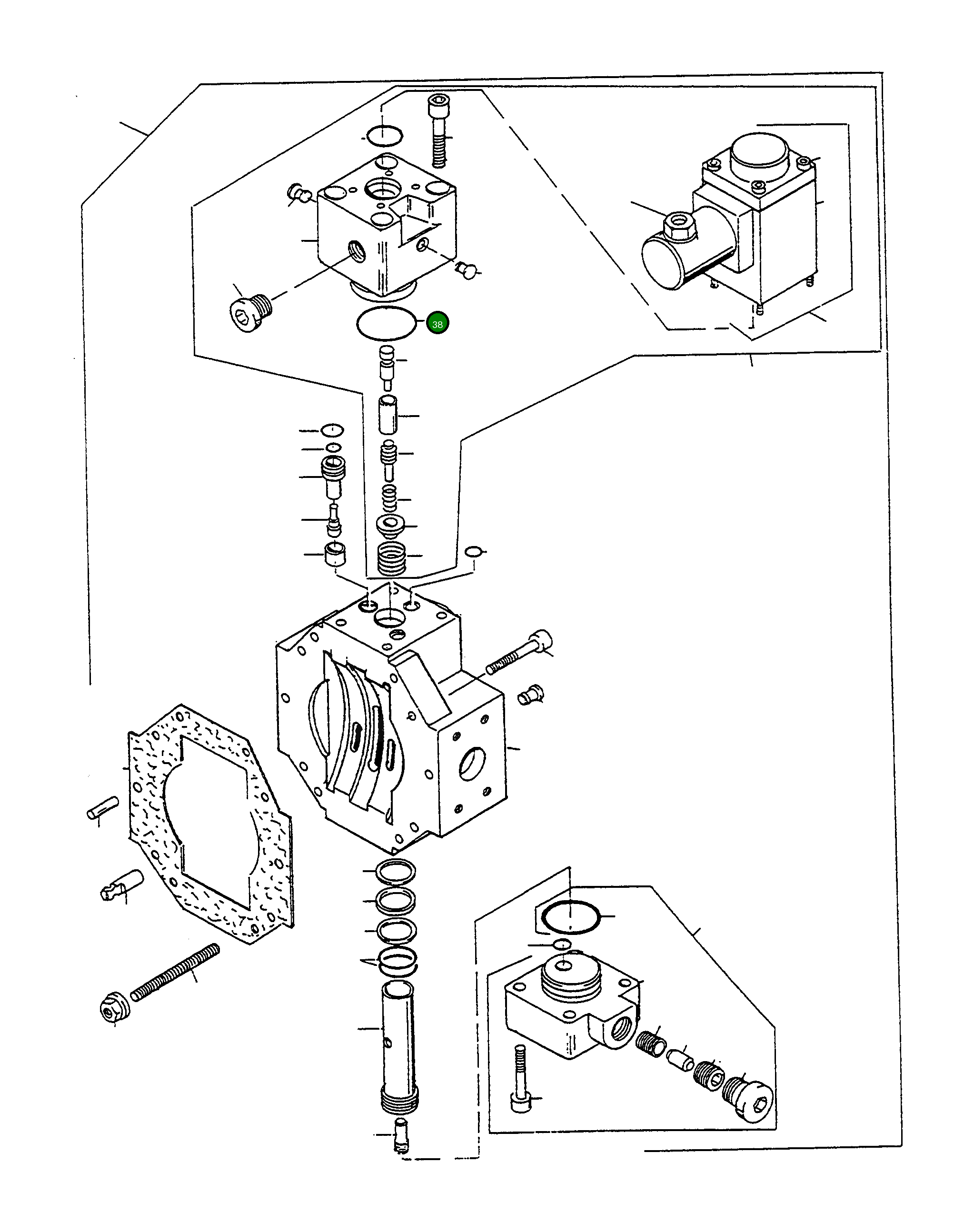 Кольцо уплотнительное (O-Ring) 4918245M1 Komatsu