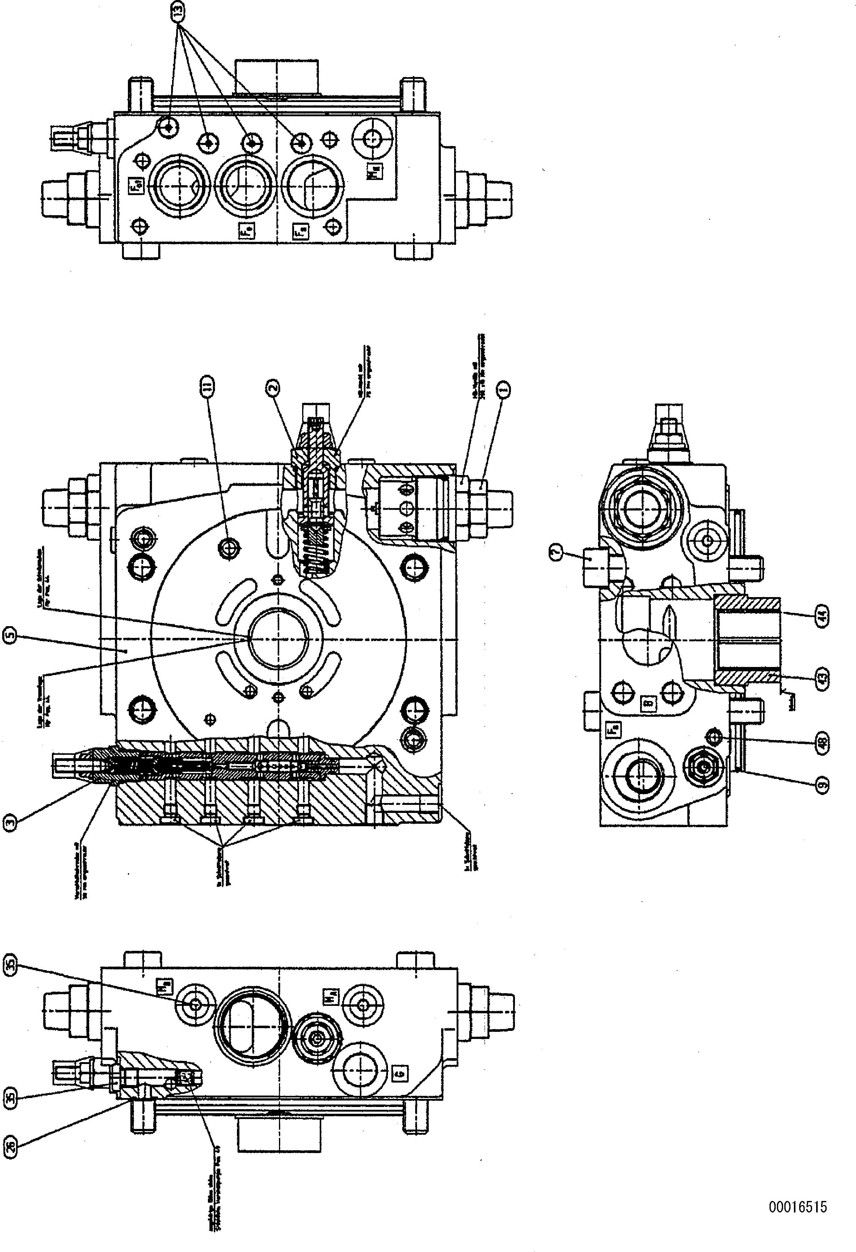 Болт UCR909083145  Komatsu