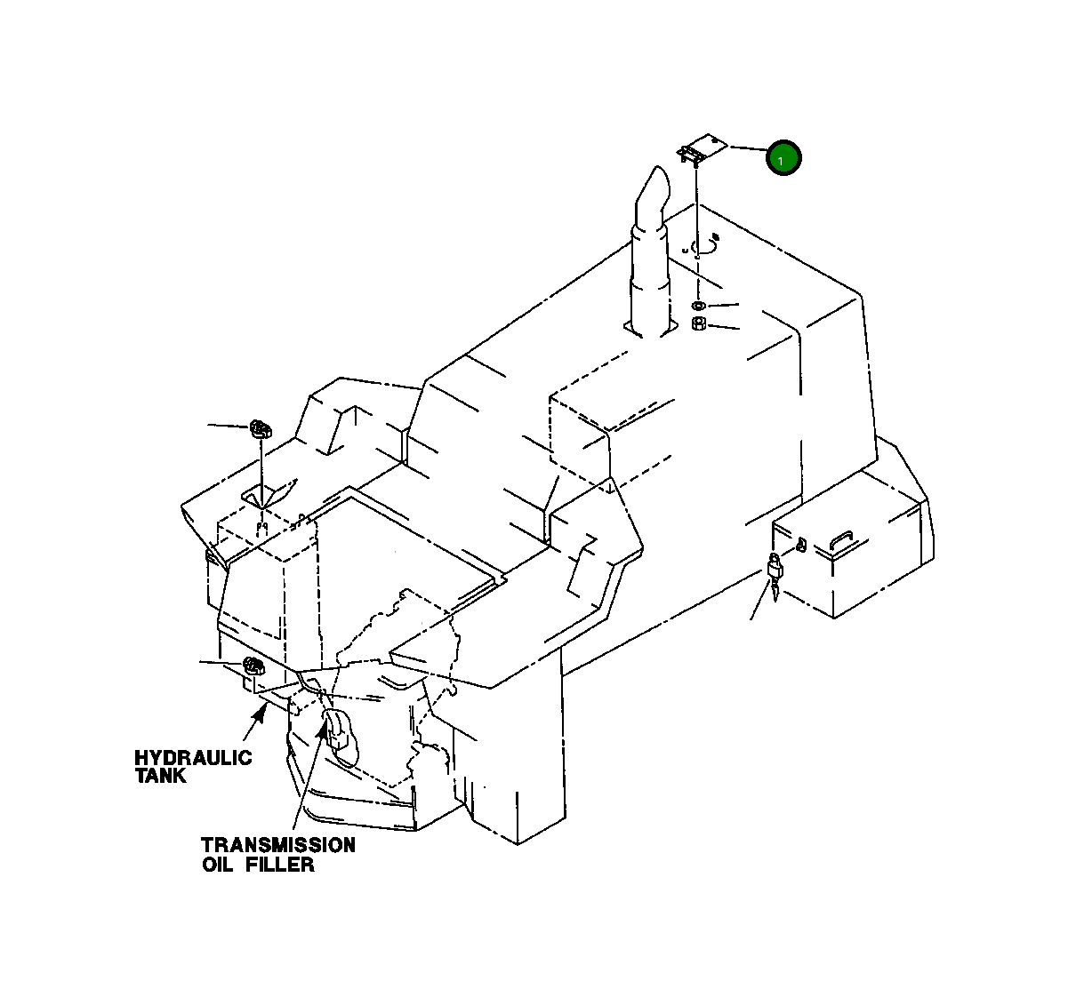 Крышка 419-54-11660  Komatsu