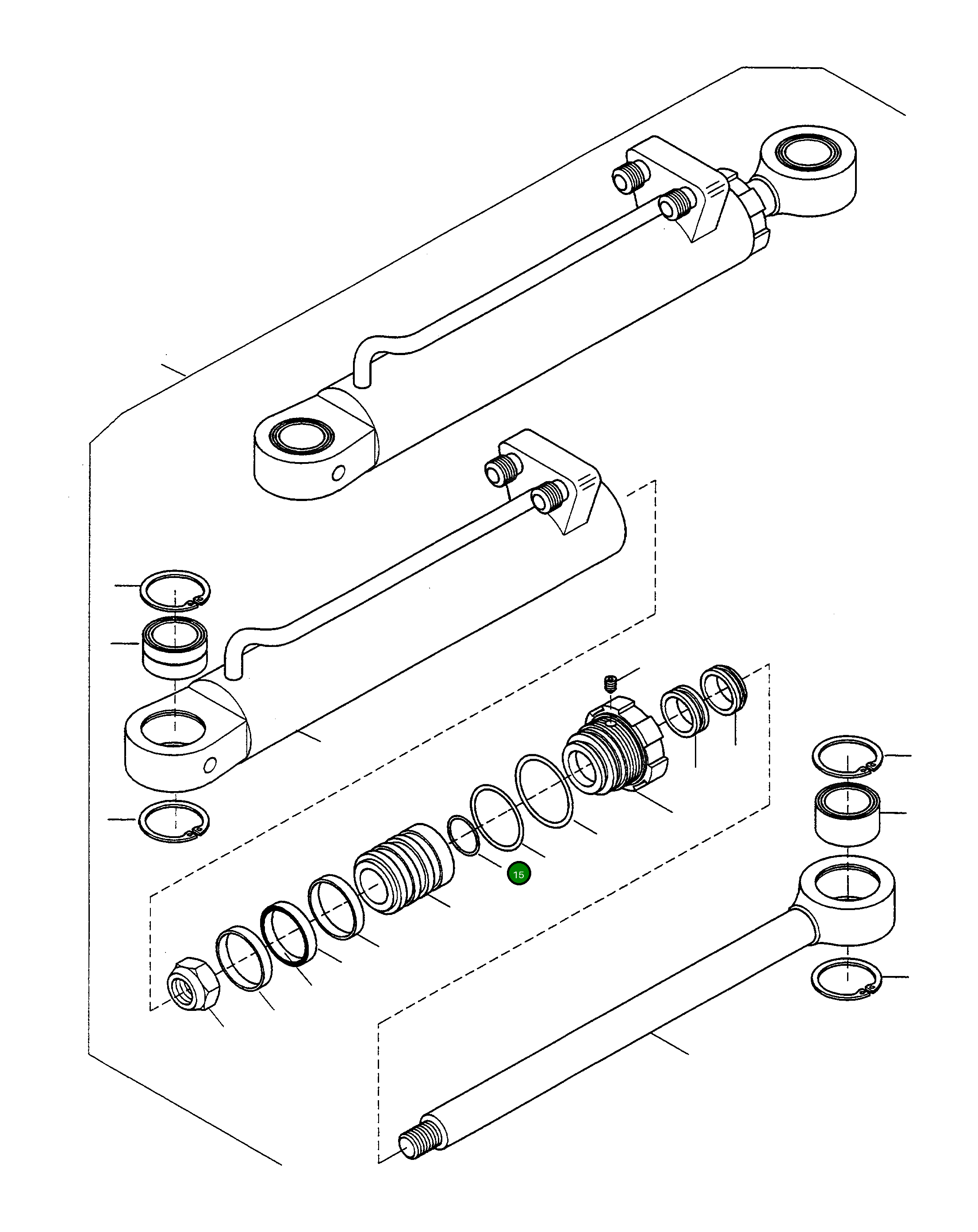 Кольцо уплотнительное (O-Ring) 4917515M1 Komatsu