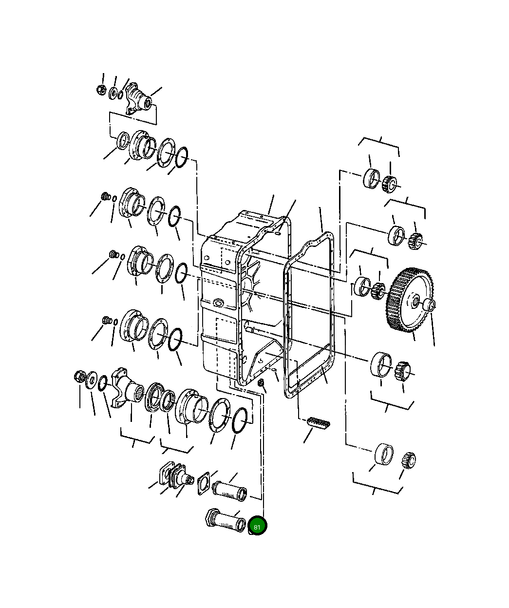 Кольцо уплотнительное (O-Ring) 307 916 R1 Komatsu