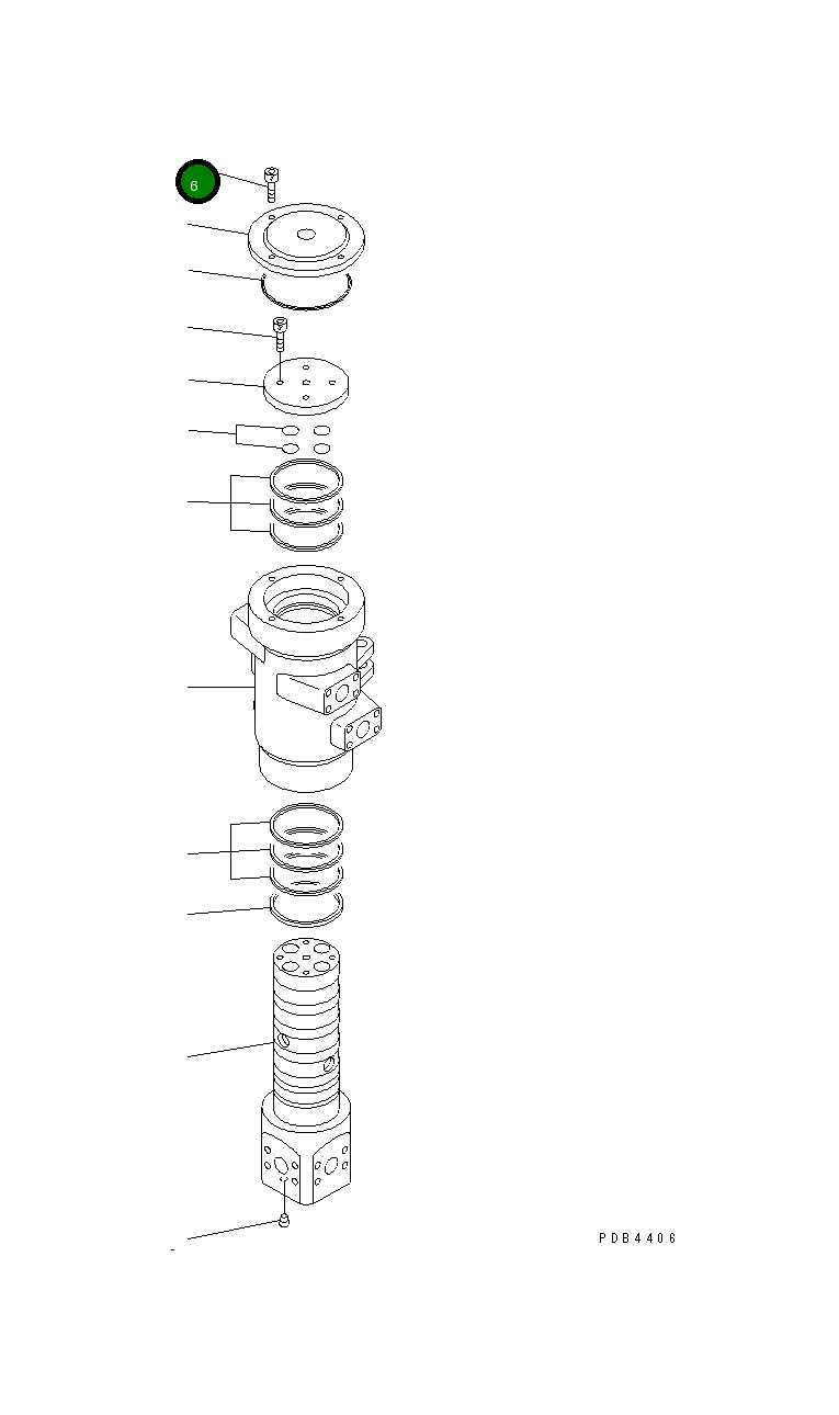 Болт 207-62-K3170 Komatsu