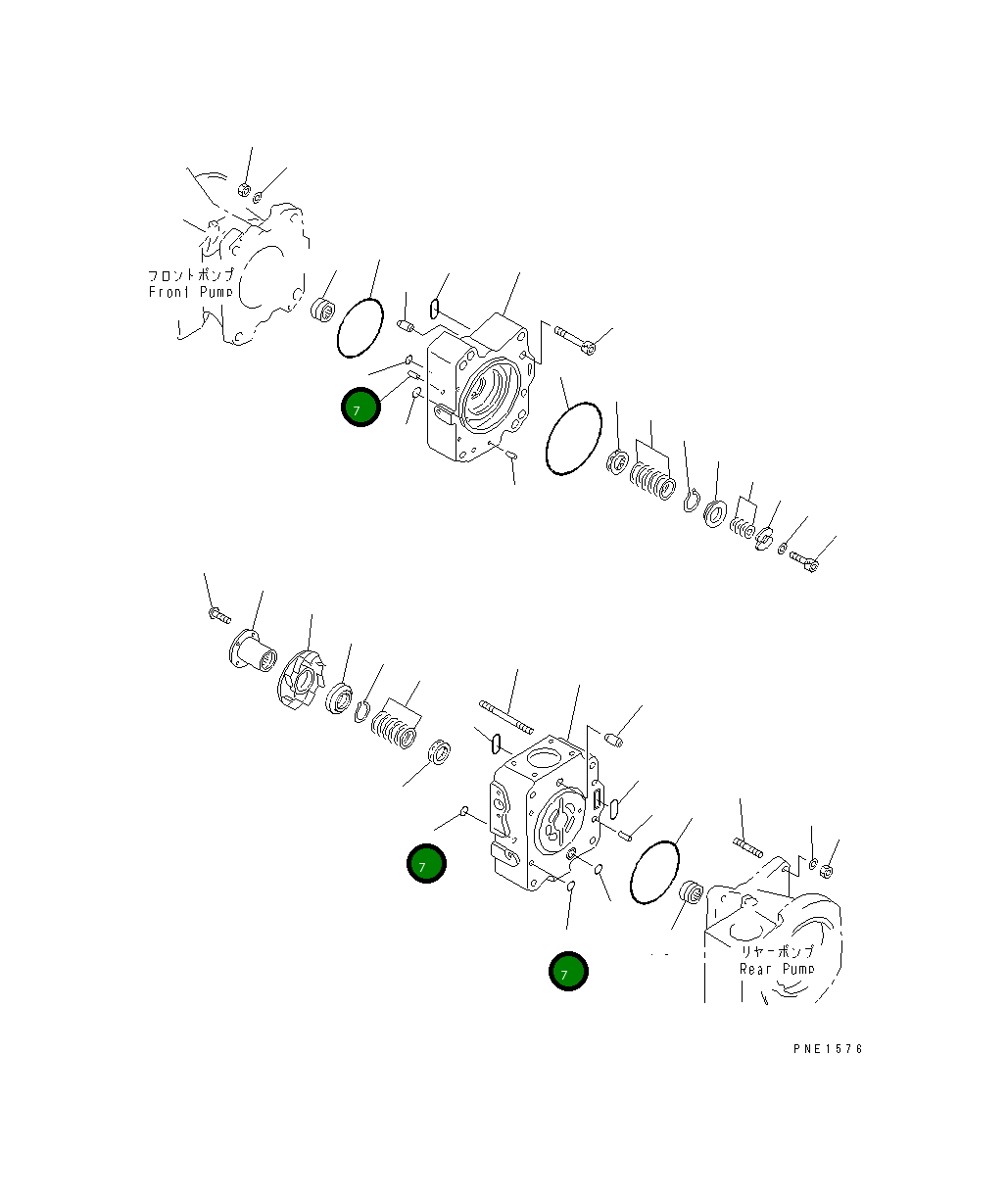 Кольцо уплотнительное (O-Ring) 07000-21009 Komatsu