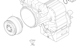 Кольцо уплотнительное (O-Ring) 419-09-H2220 Komatsu