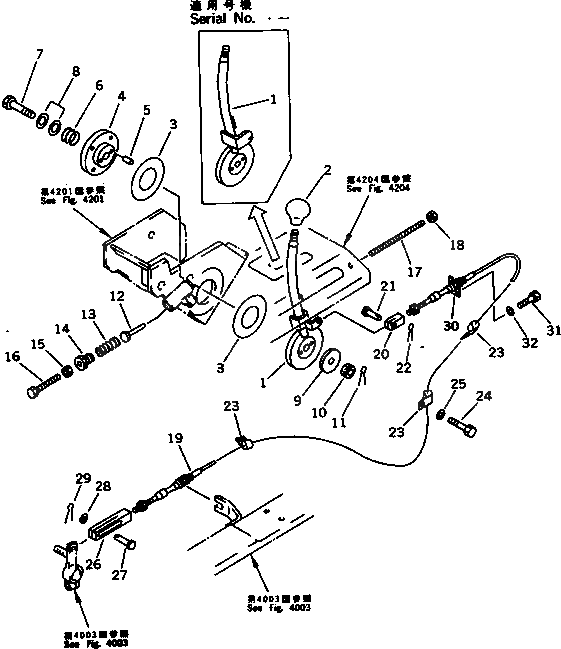 Болт 01052-51265  Komatsu