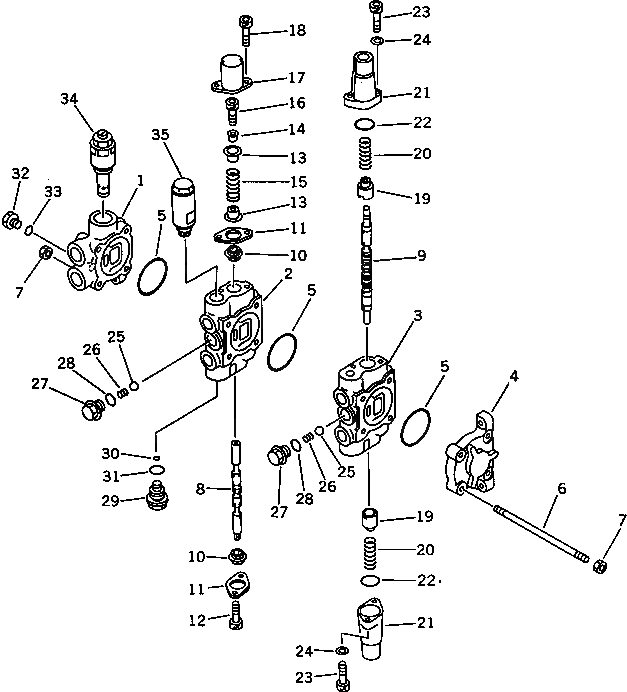 Болт 01252-30610  Komatsu
