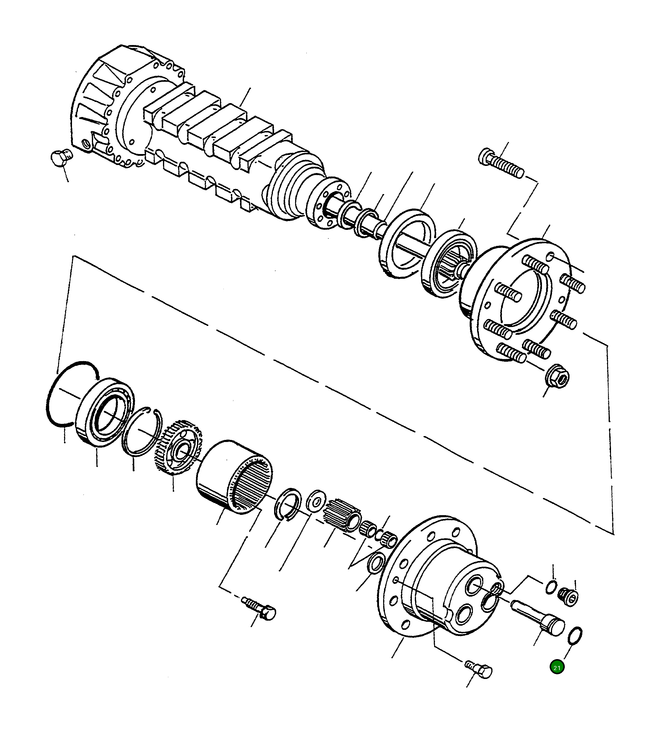 Кольцо уплотнительное (O-Ring) 4916926M1 Komatsu