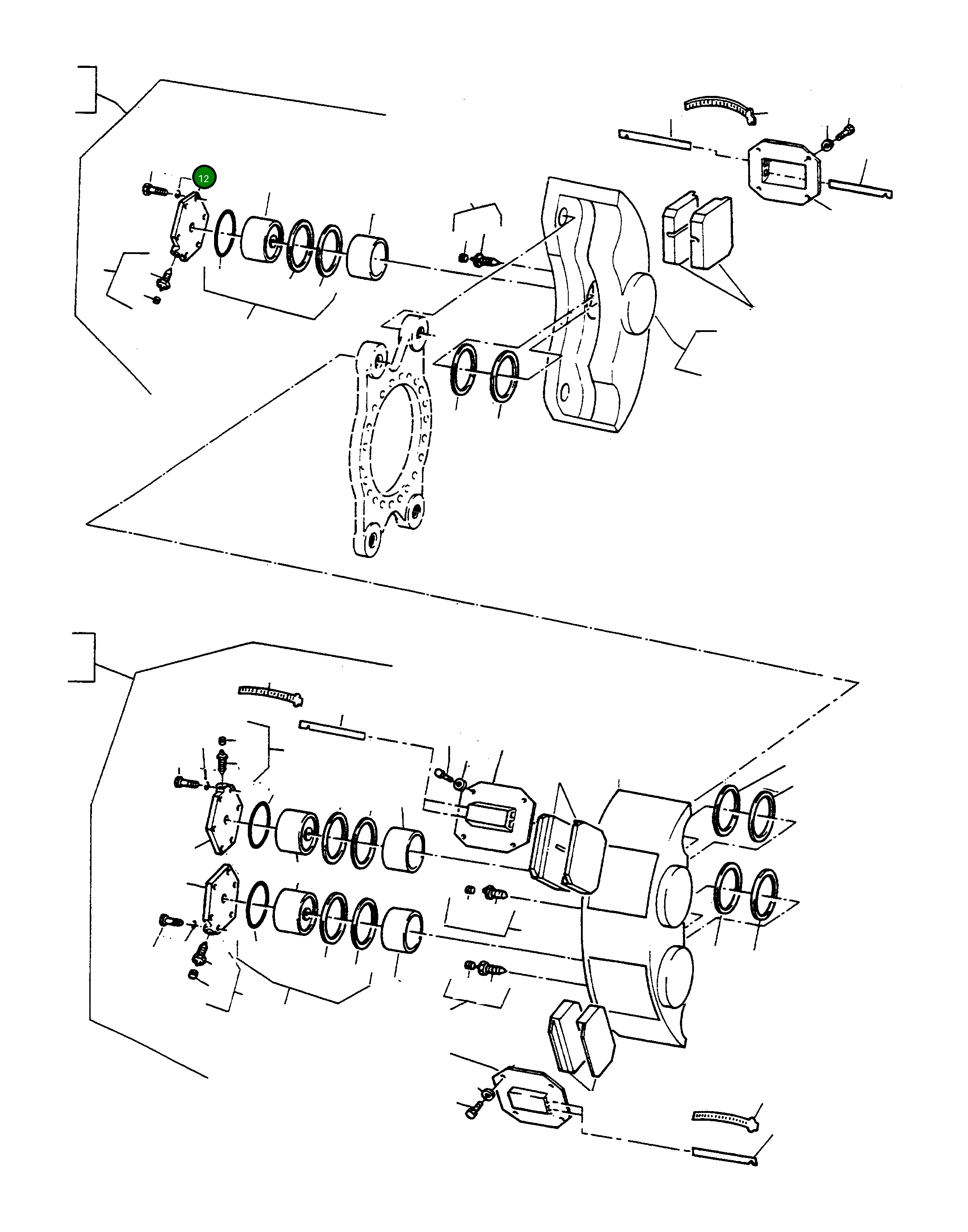 Крышка 3235192M1 Komatsu