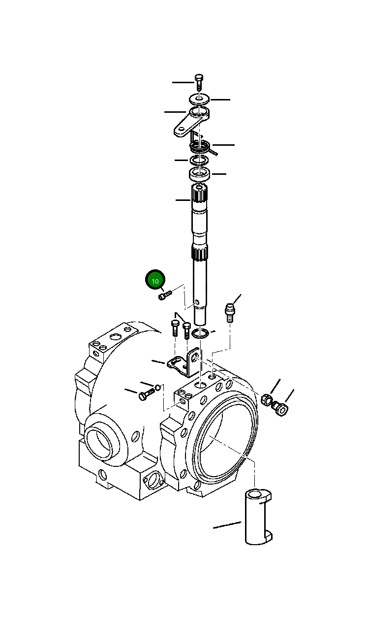 Болт CA0137864 Komatsu