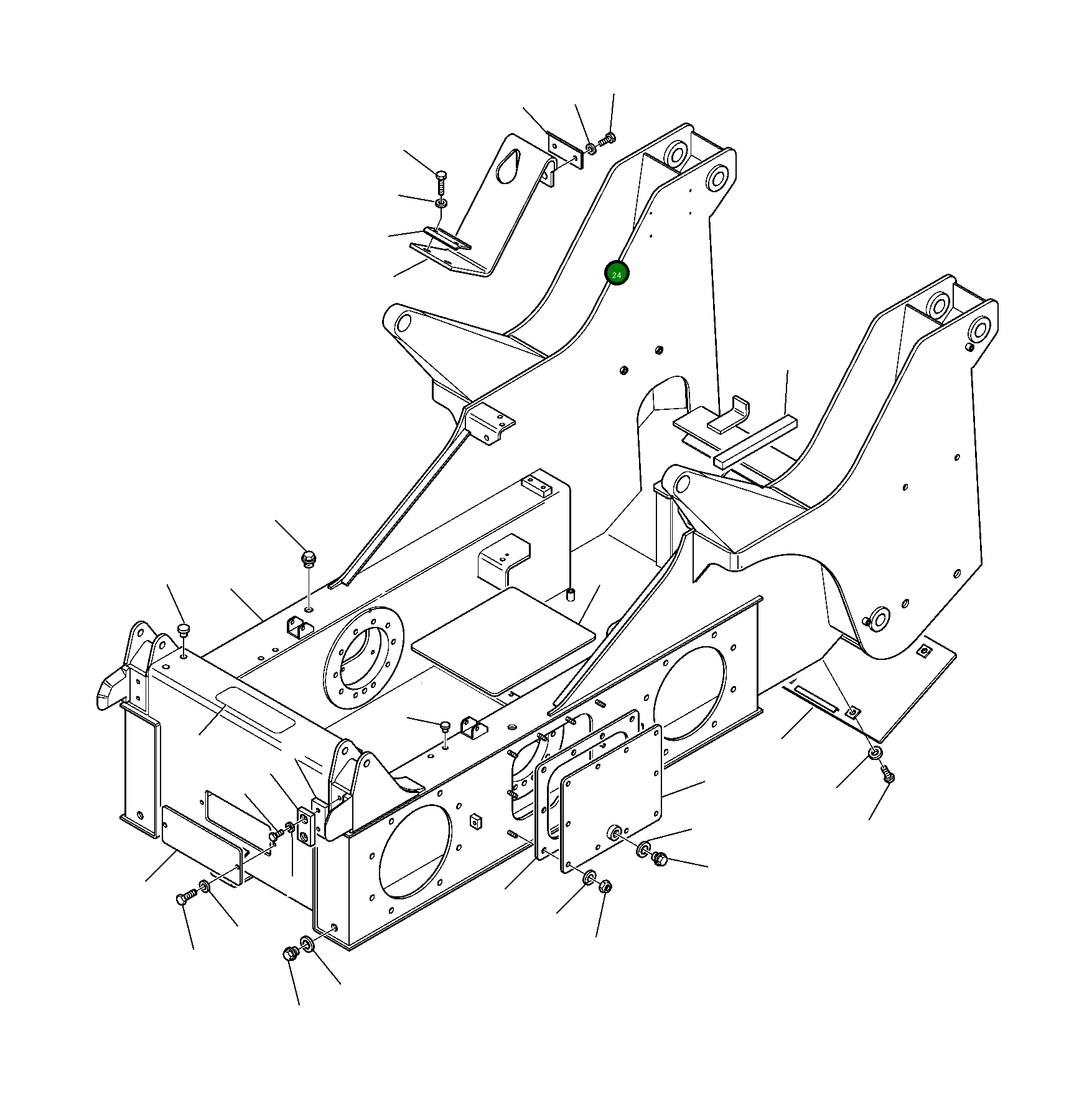 Болт 801015083 Komatsu