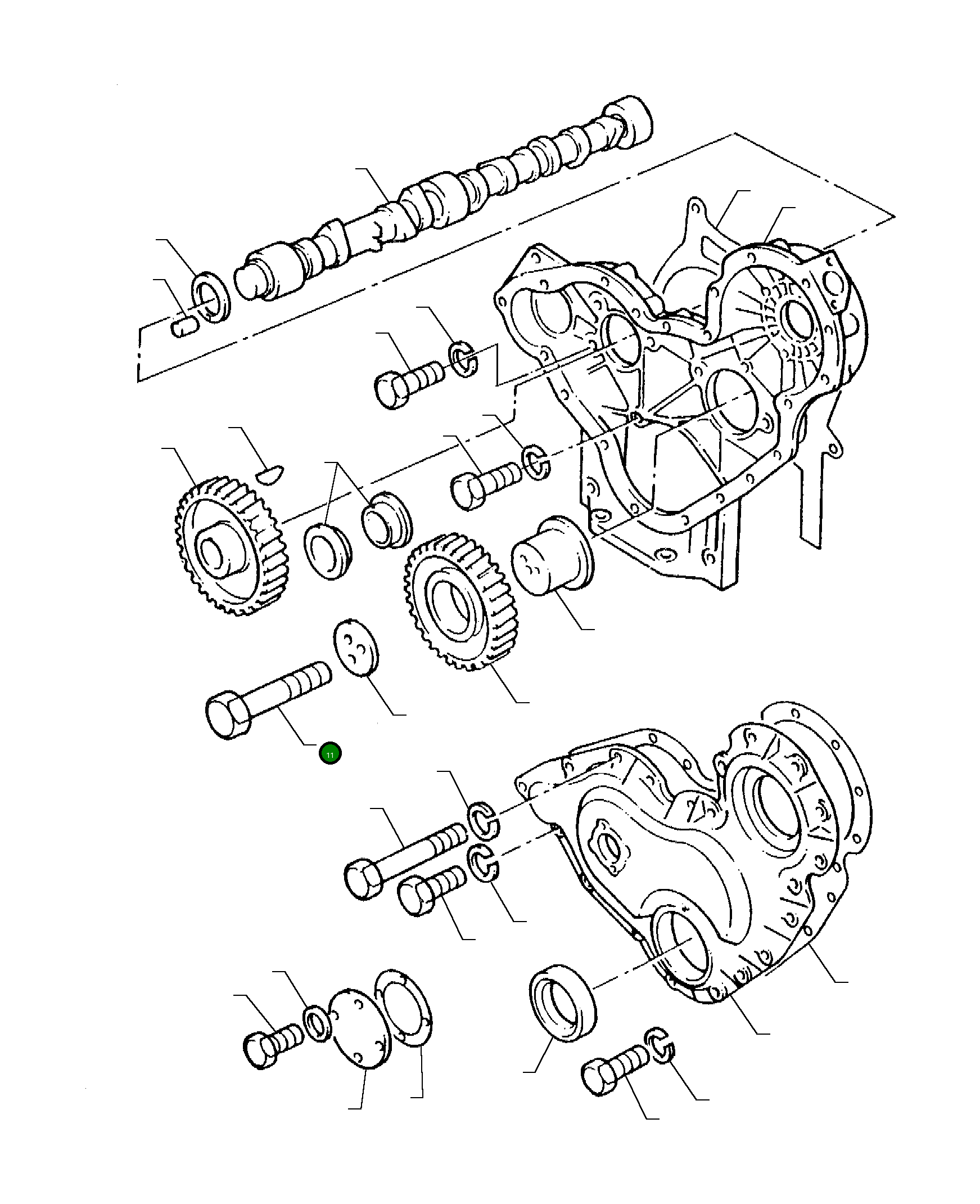 Болт PK2184634 Komatsu