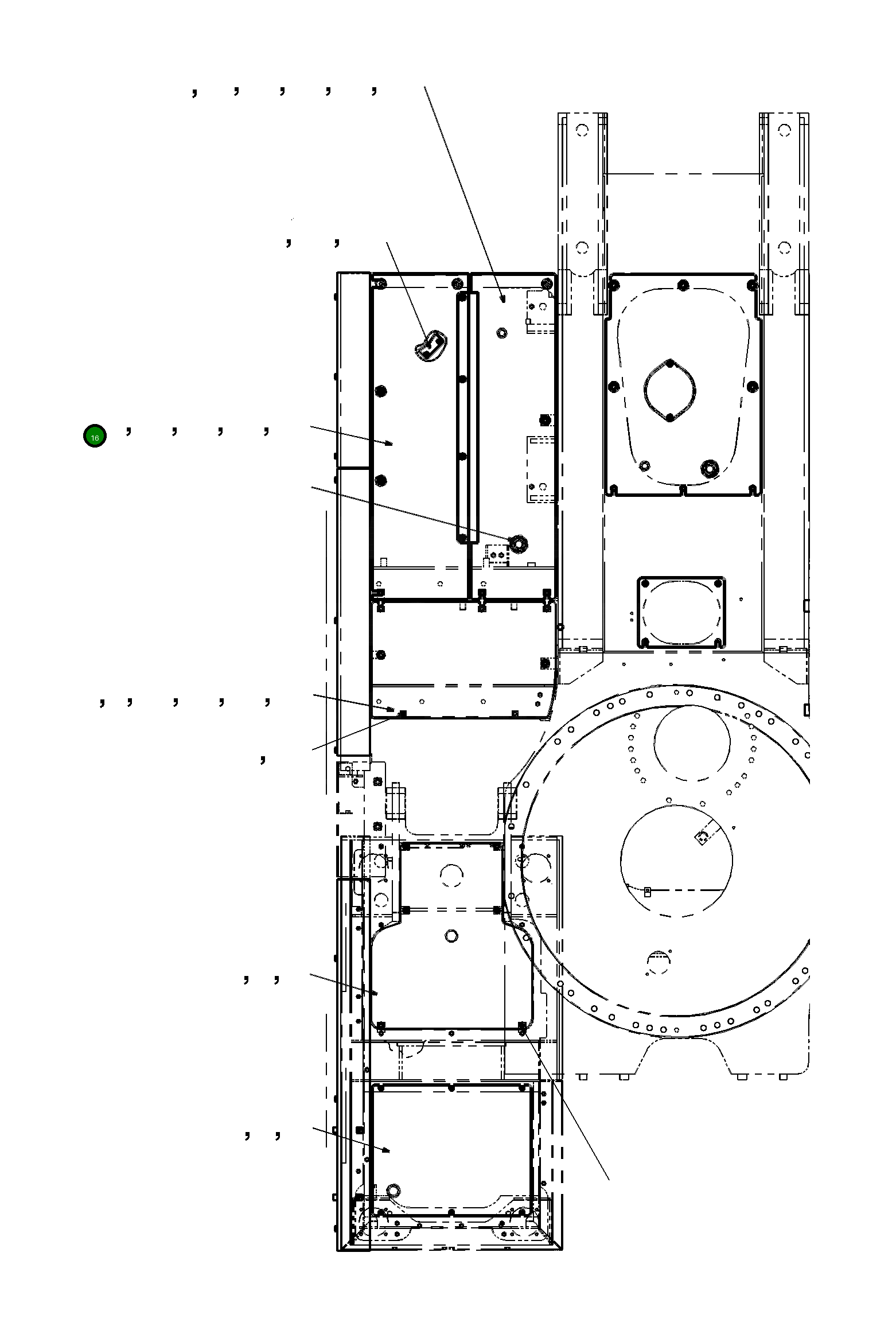 Крышка 208-54-83870  Komatsu