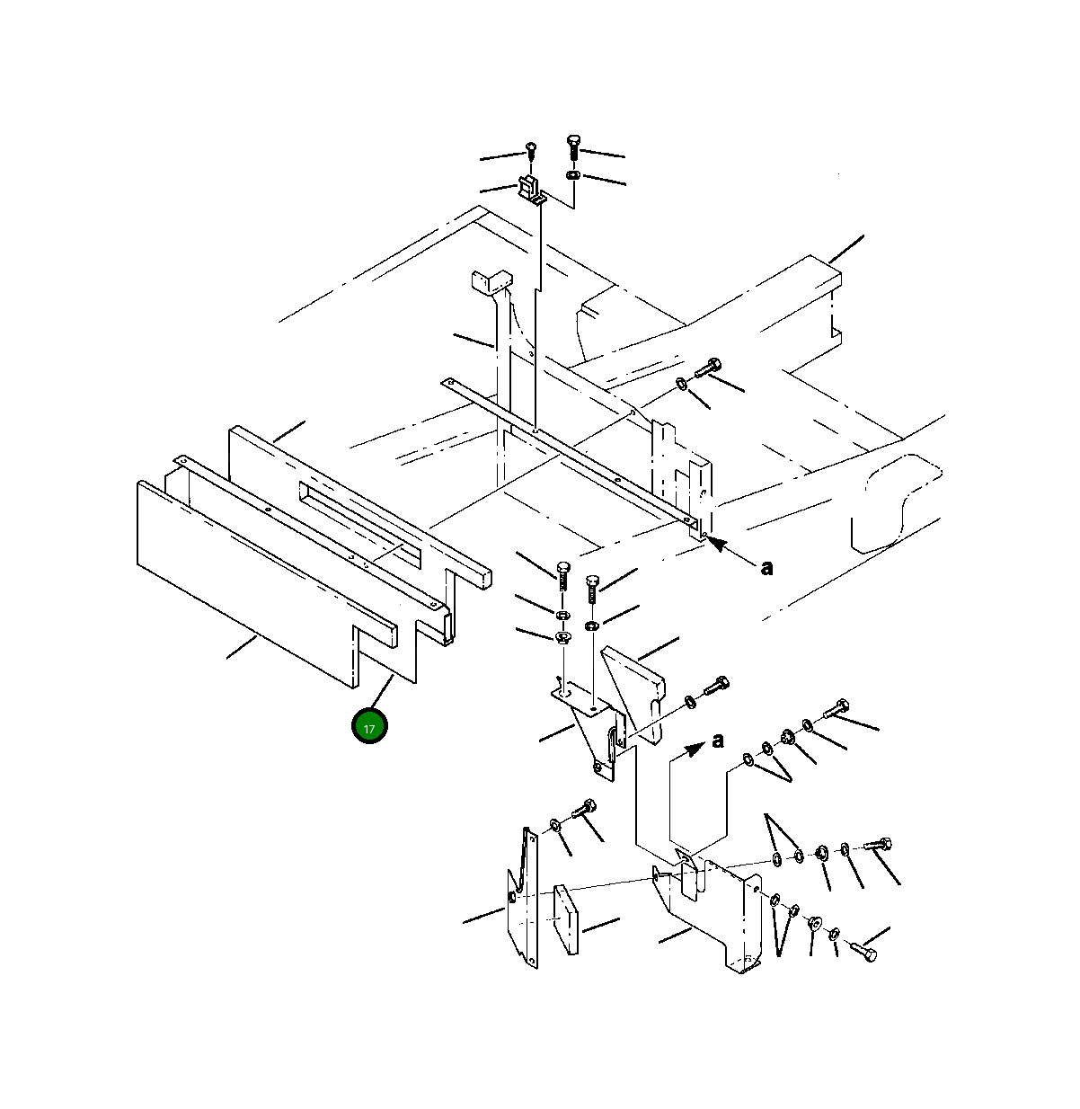 Крышка 208-54-58210 Komatsu