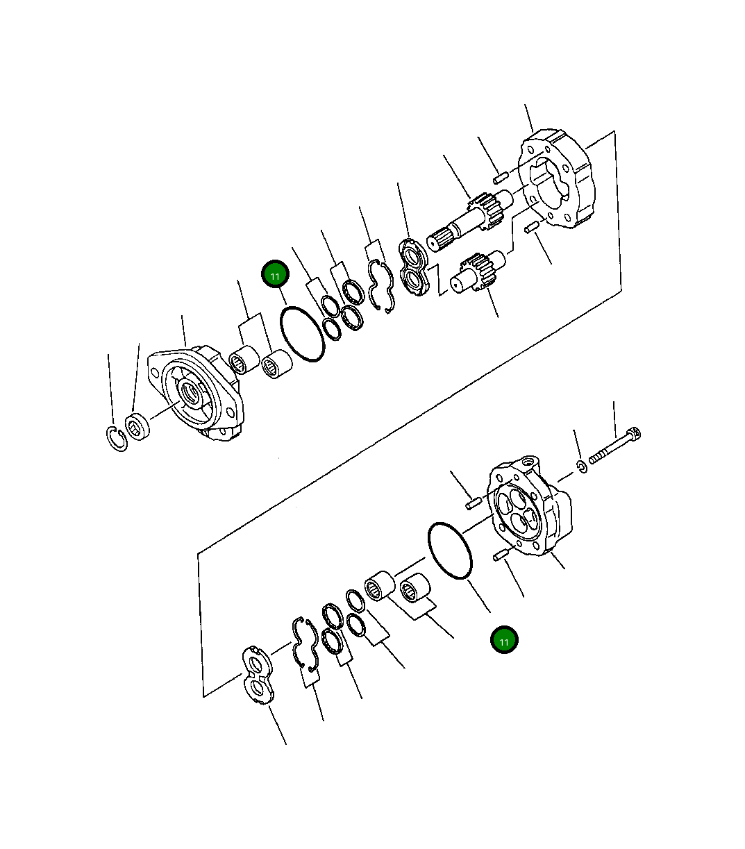 Кольцо уплотнительное (O-Ring) 704-37-03380 Komatsu