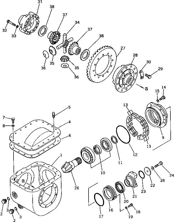 Болт 01050-51260  Komatsu