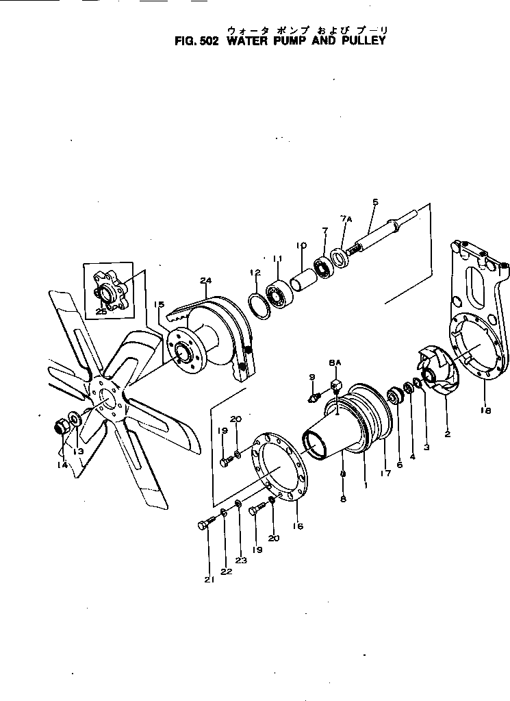 Болт 02030-30632 Komatsu
