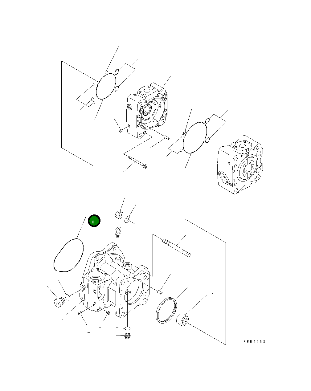Кольцо уплотнительное (O-Ring) 708-27-12131 Komatsu