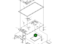 Крышка 567-54-71621 Komatsu