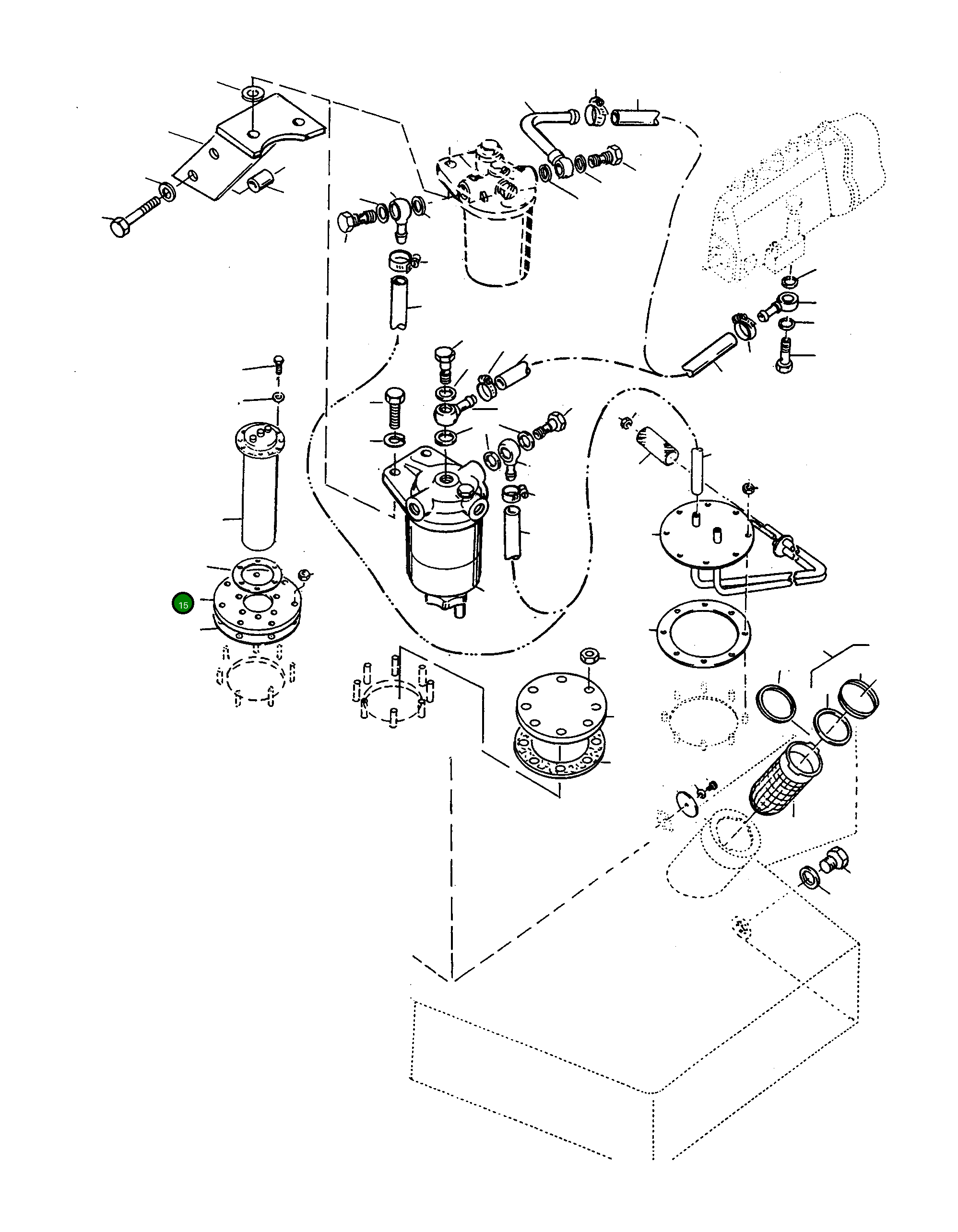 Крышка 4200558M1  Komatsu