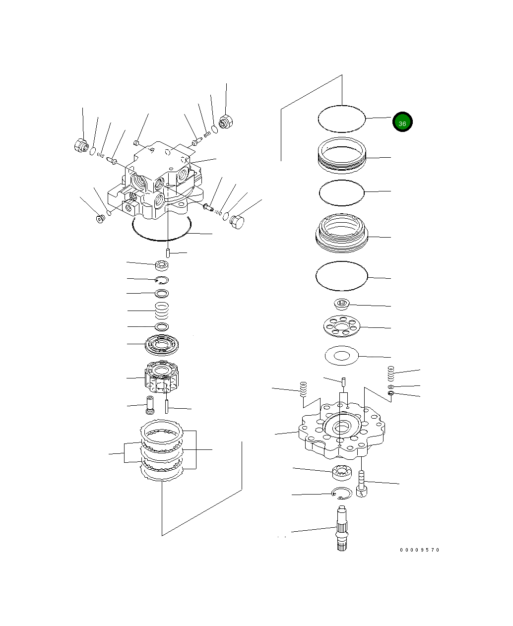 Кольцо уплотнительное (O-Ring) 07000-12100 Komatsu