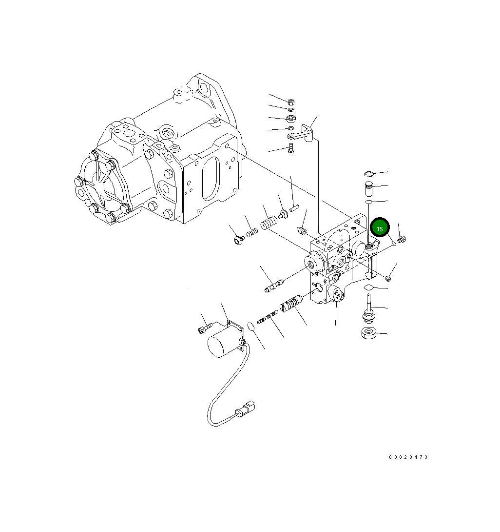 Кольцо уплотнительное (O-Ring) 07002-61023 Komatsu