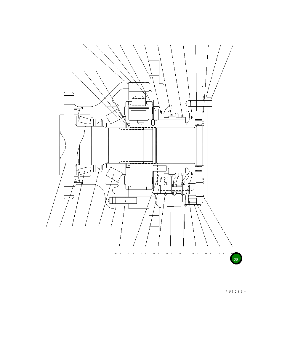 Кольцо уплотнительное (O-Ring) 258-81-53730 Komatsu