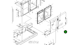 Крышка 21M-54-15521 Komatsu