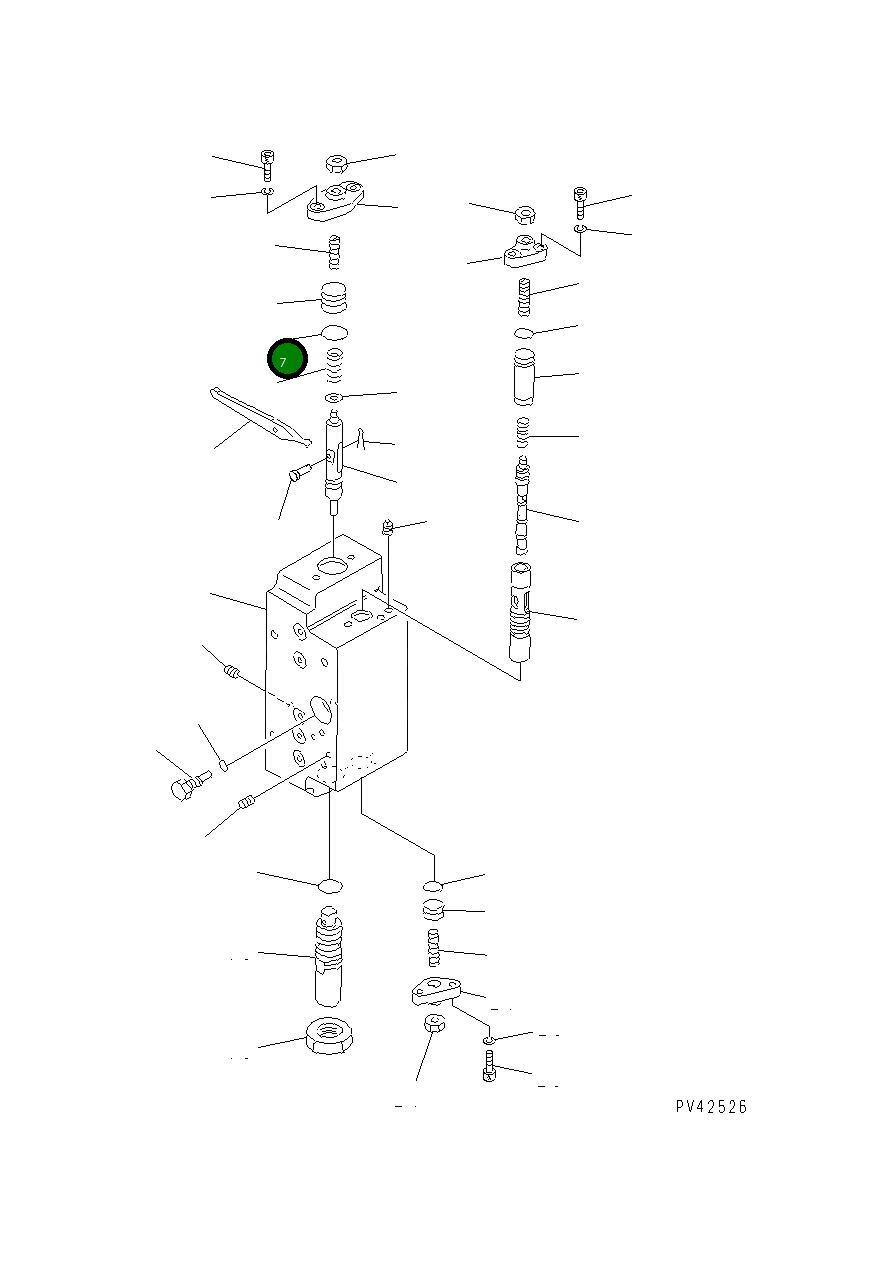 Кольцо уплотнительное (O-Ring) 07000-32018 Komatsu