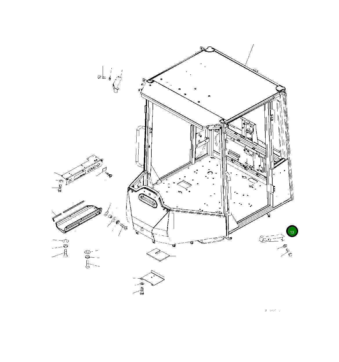 Крышка 419-925-6190 Komatsu