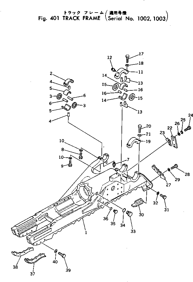Болт 01011-63055 Komatsu