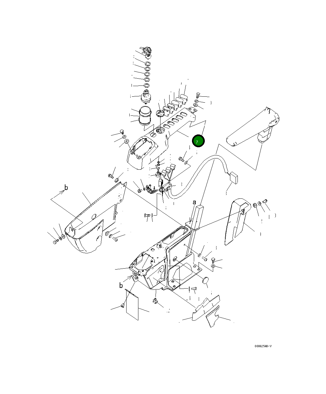 Крышка 20Y-43-41321 Komatsu