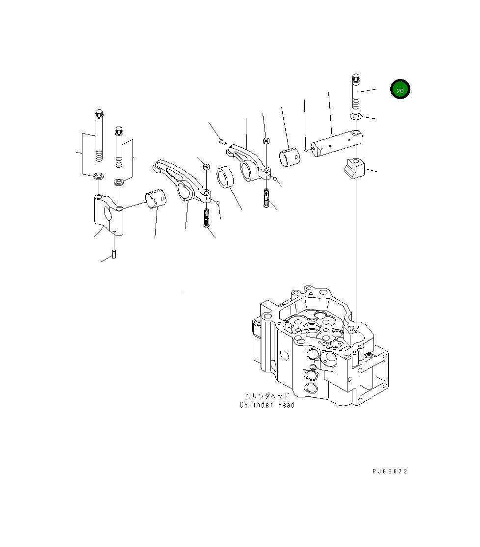 Болт 6217-81-8311 Komatsu
