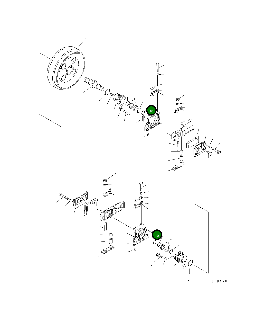 Кольцо уплотнительное (O-Ring) 07000-43068 Komatsu