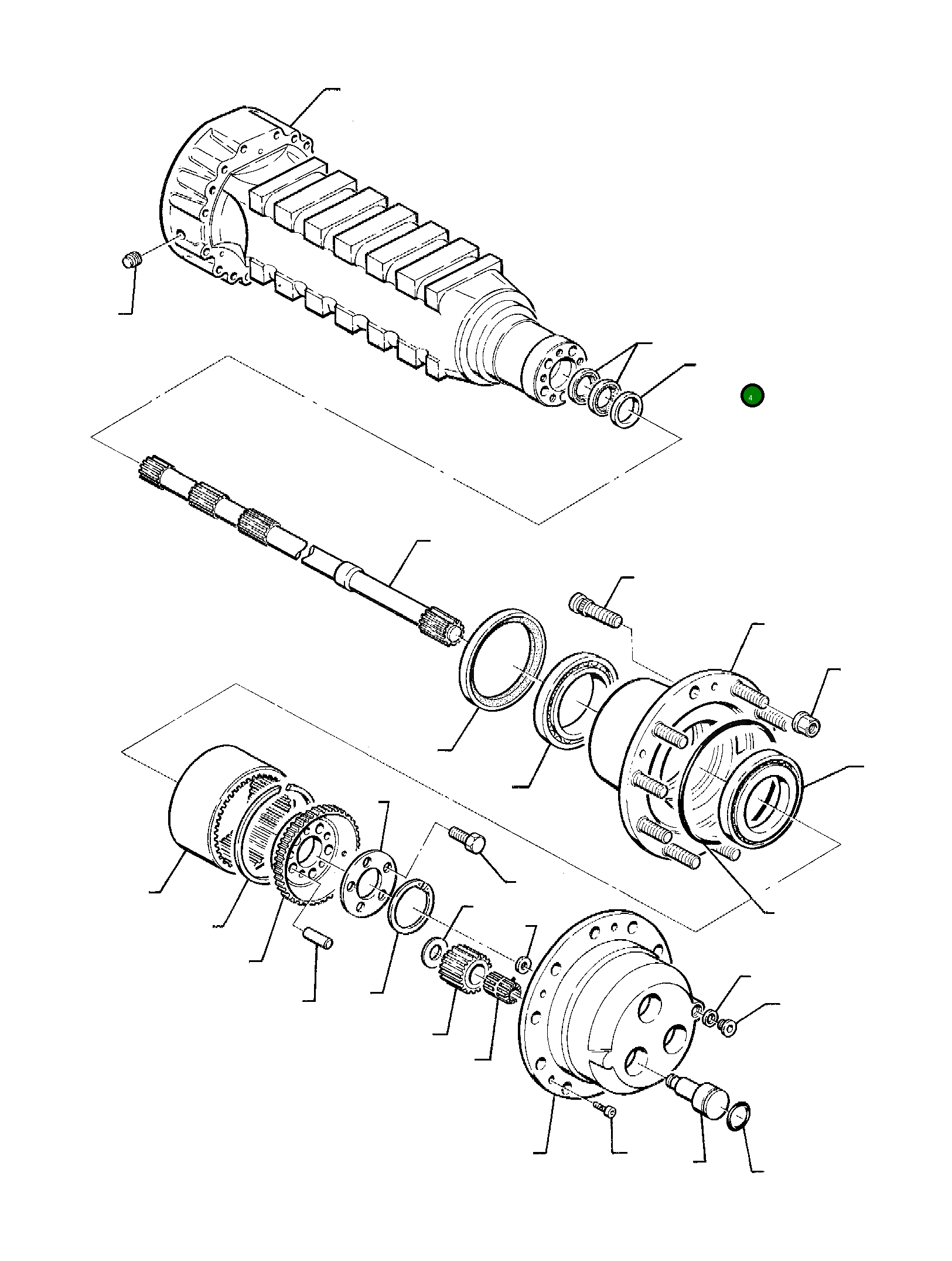 Кольцо HU1766131 Komatsu