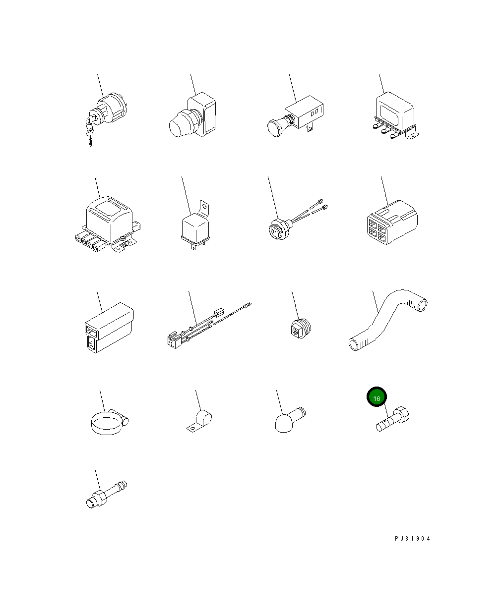 Болт 6995-32-3120 Komatsu