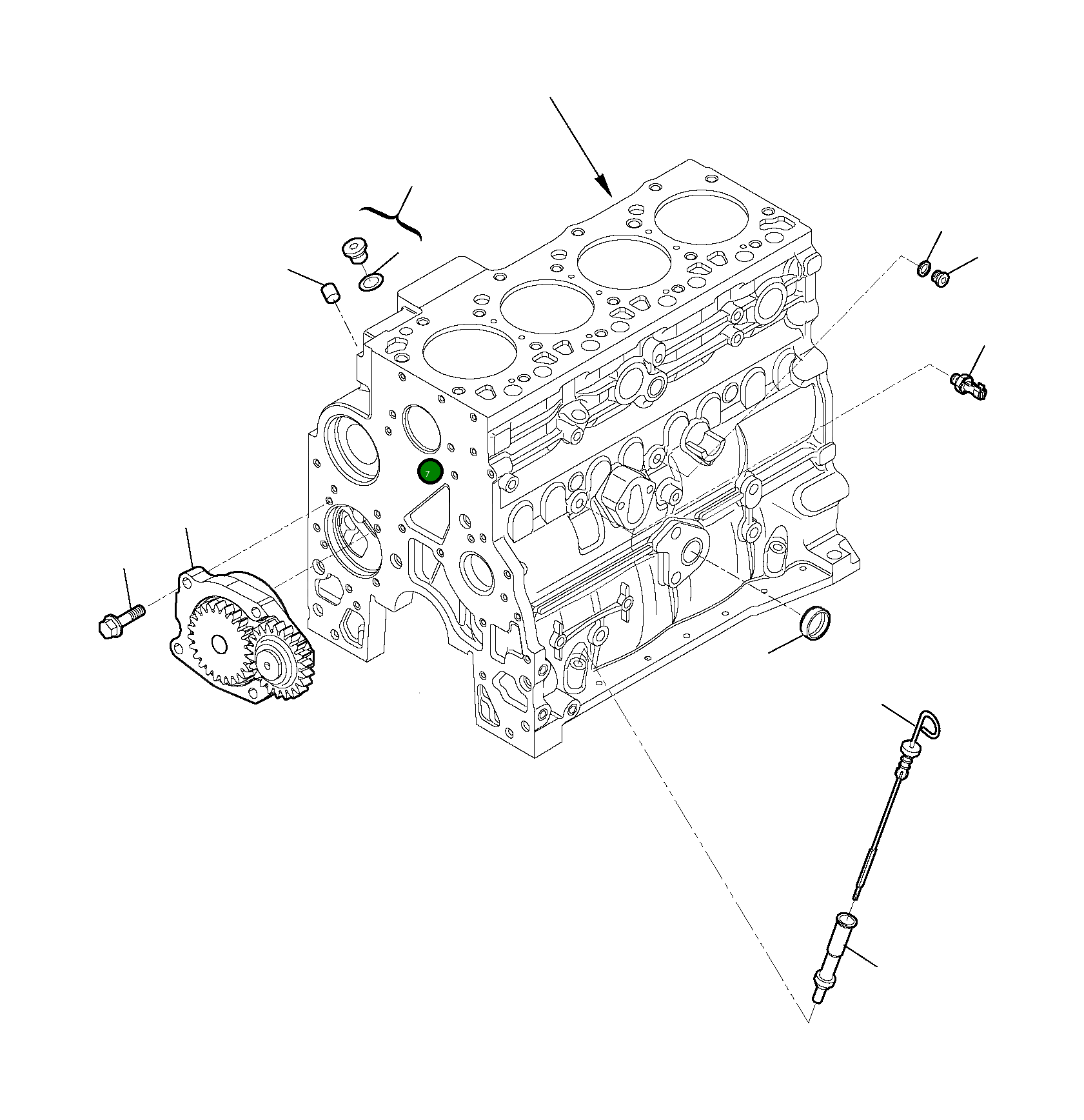 Кольцо уплотнительное (O-Ring) EA4895610 Komatsu