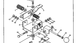 Гайка DY02070-08000 Komatsu