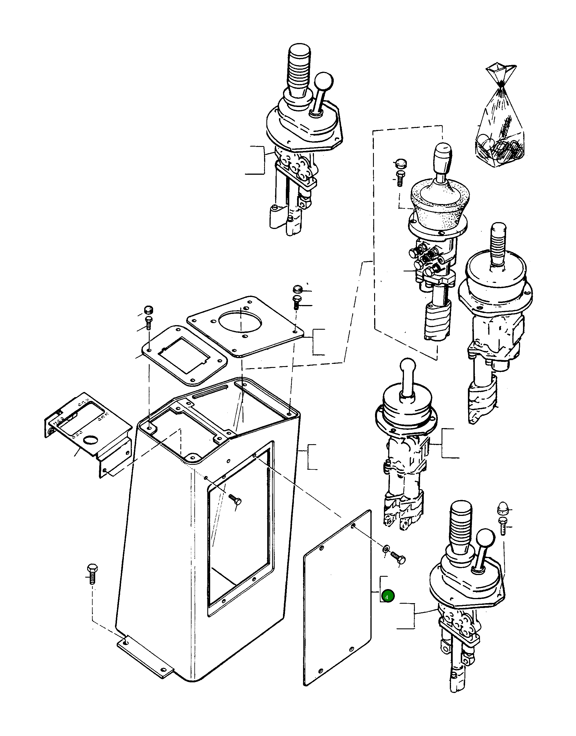 Крышка 4203007M1 Komatsu