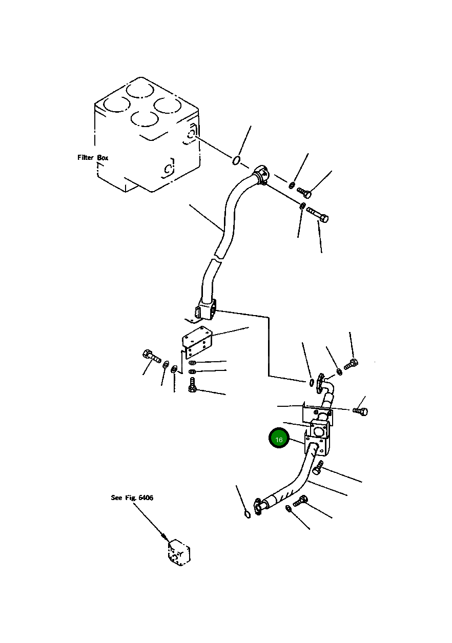 Крышка 427-62-13960  Komatsu