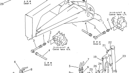 Клипса 237-60-14130 Komatsu