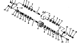 Стопорное кольцо 0-3310-02575 Komatsu
