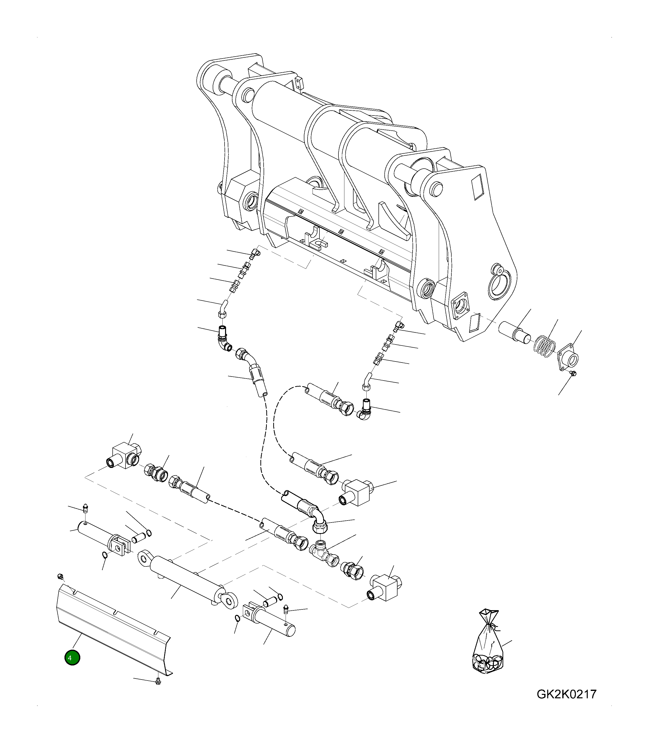 Крышка 419-73-H0P01 Komatsu